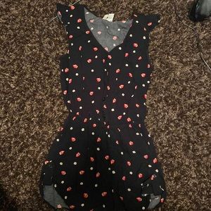 strawberry romper